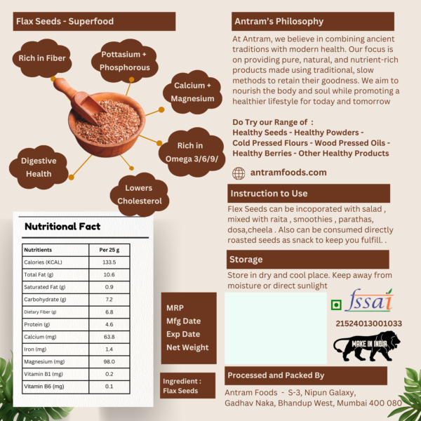 flax seeds / alsi seeds