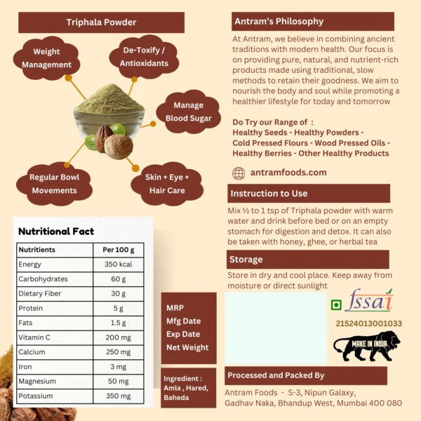 triphala powder